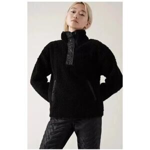 Athleta Black Fleece Jacket